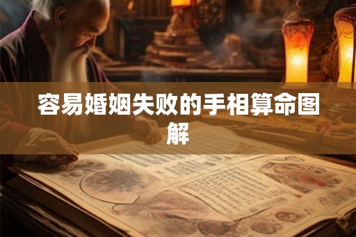 容易婚姻失败的手相算命图解 容易婚姻失败的手相算命图解