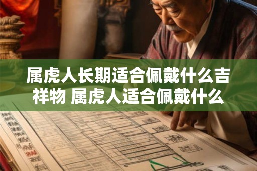属虎人长期适合佩戴什么吉祥物 属虎人适合佩戴什么吉祥物