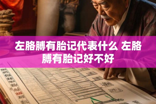 左胳膊有胎记代表什么 左胳膊有胎记好不好