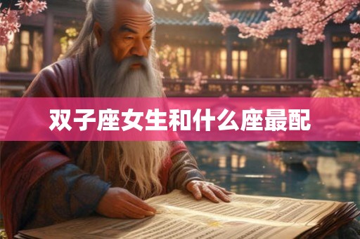 双子座女生和什么座最配 双子座女生和什么座最配