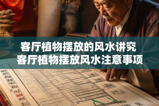 客厅植物摆放的风水讲究 客厅植物摆放风水注意事项