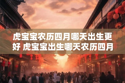 虎宝宝农历四月哪天出生更好 虎宝宝出生哪天农历四月最佳