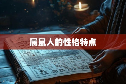属鼠人的性格特点