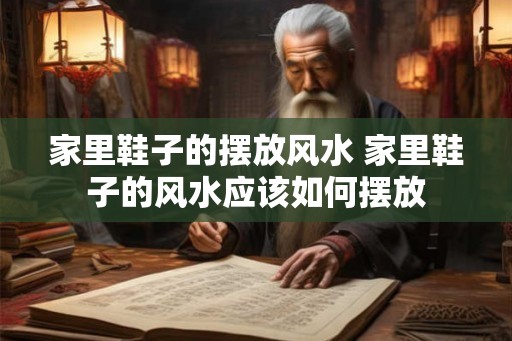 家里鞋子的摆放风水 家里鞋子的风水应该如何摆放