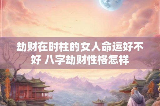 劫财在时柱的女人命运好不好 八字劫财性格怎样 劫财在时柱的女人命运好不好 八字劫财性格怎样