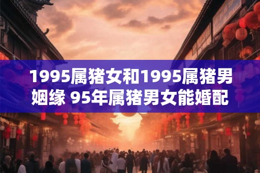 1995属猪女和1995属猪男姻缘 95年属猪男女能婚配吗
