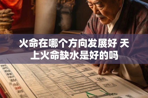 火命在哪个方向发展好 天上火命缺水是好的吗