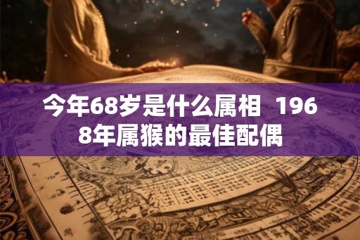 今年68岁是什么属相  1968年属猴的最佳配偶