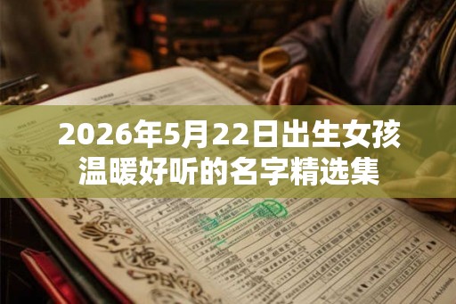 2026年5月22日出生女孩温暖好听的名字精选集 2026年5月22日出生女孩温暖好听的名字精选集