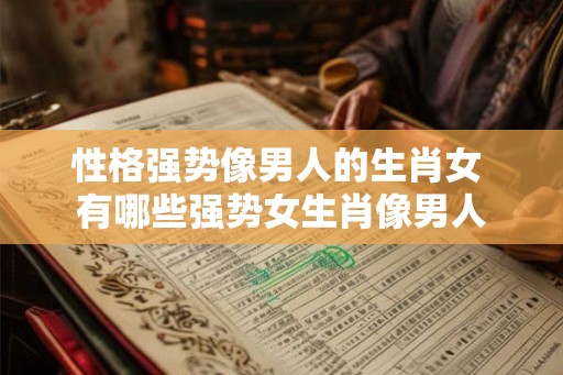 性格强势像男人的生肖女 有哪些强势女生肖像男人