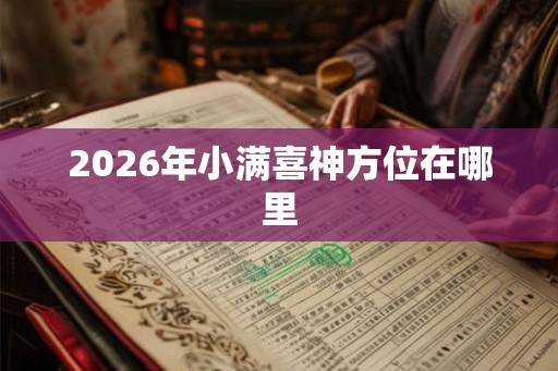2026年小满喜神方位在哪里 2026年小满喜神方位在哪里