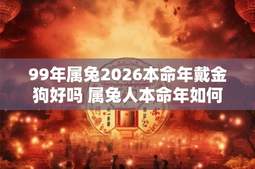99年属兔2026本命年戴金狗好吗 属兔人本命年如何催旺运势 99年属兔2026本命年戴金狗好吗 属兔人本命年如何催旺运势