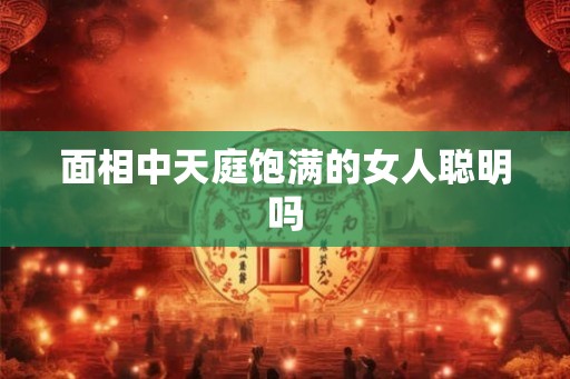 面相中天庭饱满的女人聪明吗