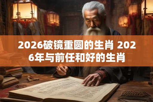 2026破镜重圆的生肖 2026年与前任和好的生肖
