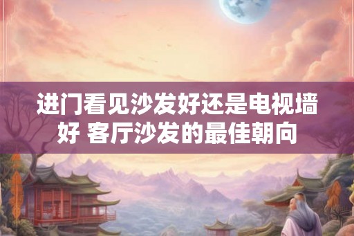 进门看见沙发好还是电视墙好 客厅沙发的最佳朝向