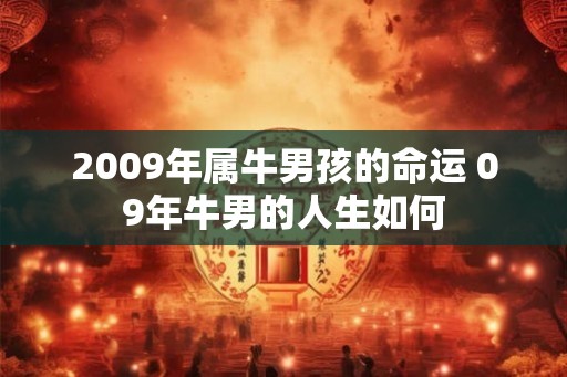 2009年属牛男孩的命运 09年牛男的人生如何