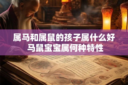 属马和属鼠的孩子属什么好 马鼠宝宝属何种特性