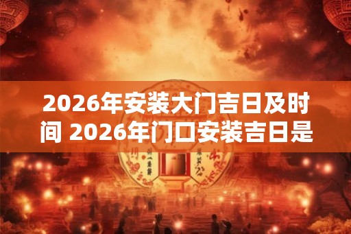 2026年安装大门吉日及时间 2026年门口安装吉日是什么