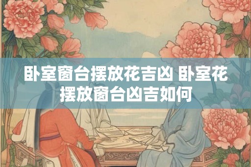 卧室窗台摆放花吉凶 卧室花摆放窗台凶吉如何