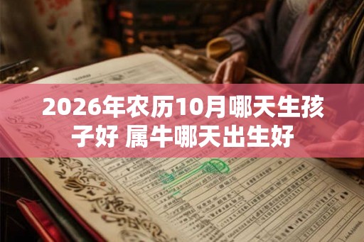 2026年农历10月哪天生孩子好 属牛哪天出生好