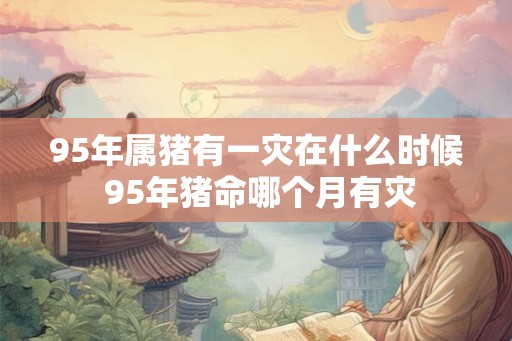 95年属猪有一灾在什么时候 95年猪命哪个月有灾