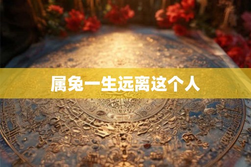 属兔一生远离这个人