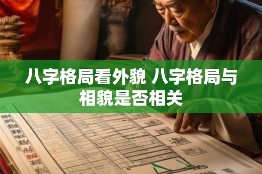 八字格局看外貌 八字格局与相貌是否相关
