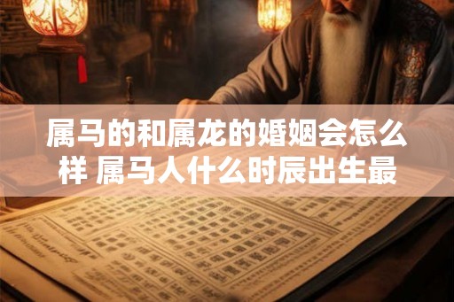 属马的和属龙的婚姻会怎么样 属马人什么时辰出生最好命 属马的和属龙的婚姻会怎么样 属马人什么时辰出生最好命