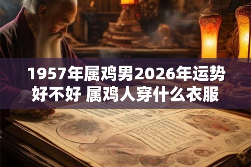 1957年属鸡男2026年运势好不好 属鸡人穿什么衣服最好