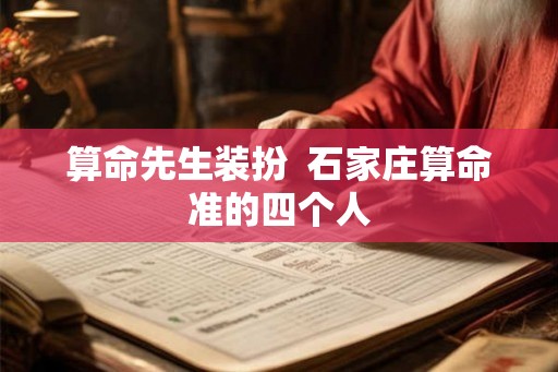 算命先生装扮  石家庄算命准的四个人