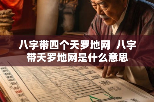 八字带四个天罗地网  八字带天罗地网是什么意思