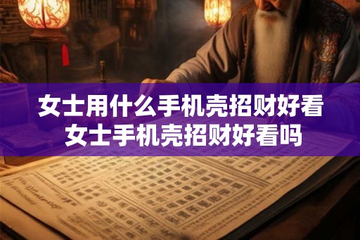 女士用什么手机壳招财好看 女士手机壳招财好看吗
