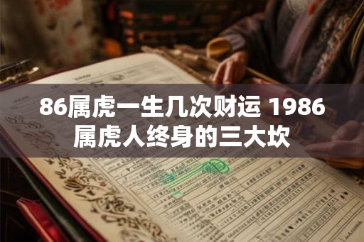 86属虎一生几次财运 1986属虎人终身的三大坎 86属虎一生几次财运 1986属虎人终身的三大坎