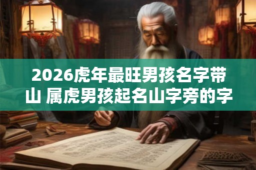 2026虎年最旺男孩名字带山 属虎男孩起名山字旁的字