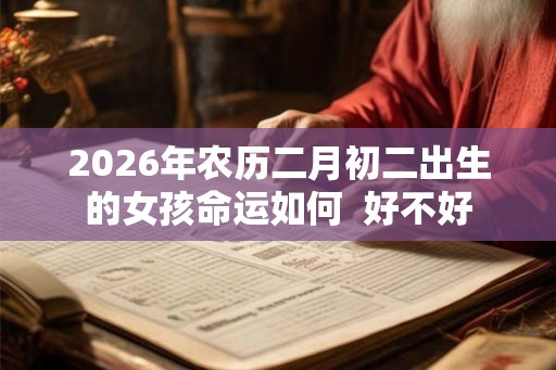 2026年农历二月初二出生的女孩命运如何  好不好