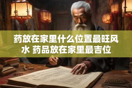 药放在家里什么位置最旺风水 药品放在家里最吉位