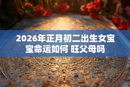 2026年正月初二出生女宝宝命运如何 旺父母吗