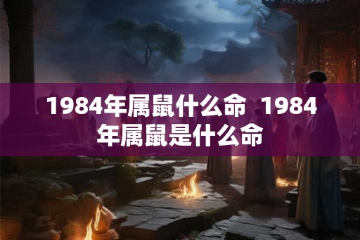 1984年属鼠什么命  1984年属鼠是什么命