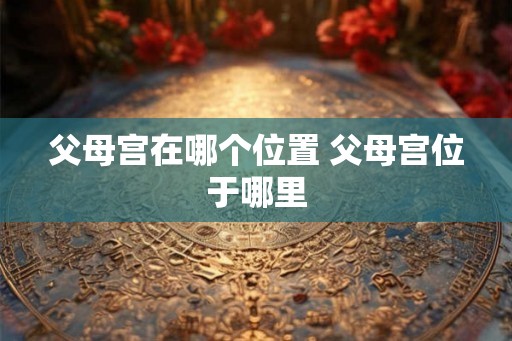 父母宫在哪个位置 父母宫位于哪里