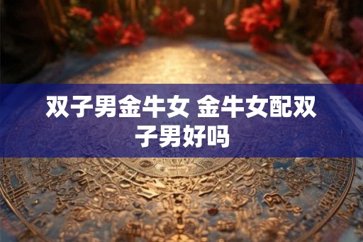 双子男金牛女 金牛女配双子男好吗