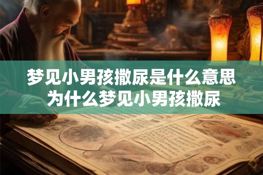 梦见小男孩撒尿是什么意思 为什么梦见小男孩撒尿