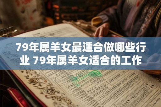 79年属羊女最适合做哪些行业 79年属羊女适合的工作领域