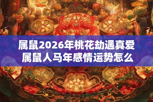 属鼠2026年桃花劫遇真爱 属鼠人马年感情运势怎么样