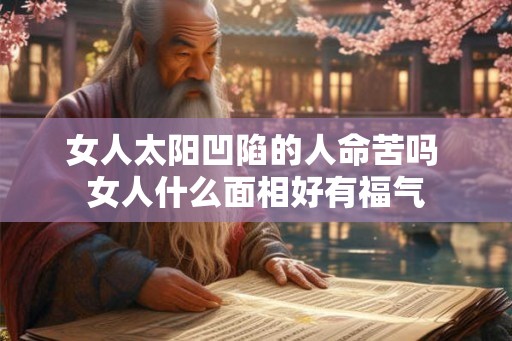 女人太阳凹陷的人命苦吗 女人什么面相好有福气