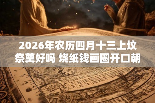 2026年农历四月十三上坟祭奠好吗 烧纸钱画圈开口朝哪个方向