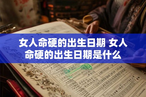 女人命硬的出生日期 女人命硬的出生日期是什么