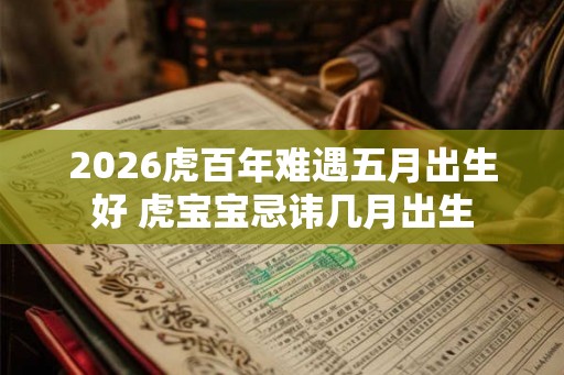 2026虎百年难遇五月出生好 虎宝宝忌讳几月出生