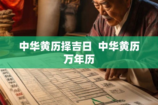 中华黄历择吉日 中华黄历万年历 中华黄历择吉日 中华黄历万年历