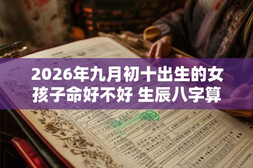 2026年九月初十出生的女孩子命好不好 生辰八字算命 2026年九月初十出生的女孩子命好不好 生辰八字算命