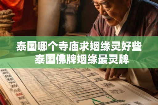 泰国哪个寺庙求姻缘灵好些  泰国佛牌姻缘最灵牌